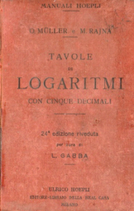 TAVOLE LOGARITMICHE E TRIGONOMETRICHE Immagine 1